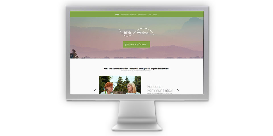 blickwechsel – Die Lingosophin und die Konsenz-Kommunikation