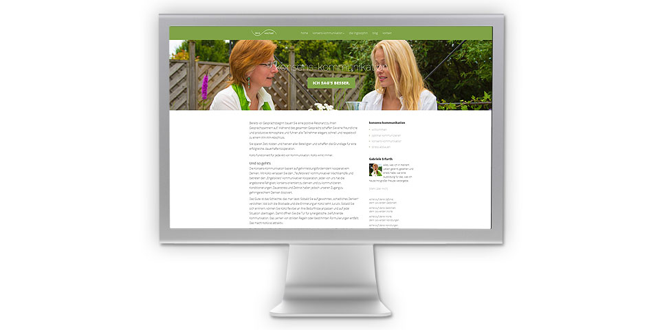 blickwechsel – Die Lingosophin und die Konsenz-Kommunikation